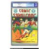 Image 1 : Comic Cavalcade #1 Mile High pedigree (DC, 1942) CGC FN/VF 7.0 White pages. Even the fragile cardboa