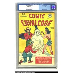 Comic Cavalcade #20 "D" Copy pedigree (DC, 1947) CGC VF/NM 9.0 Off-white pages. Easily the nicest co