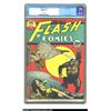 Image 1 : Flash Comics #11 (DC, 1940) CGC VF/NM 9.0 Off-white pages. Sheldon Moldoff gives in to the mass appe