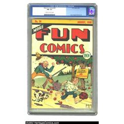 More Fun Comics #34 (DC, 1938) CGC FN+ 6.5 Cream to off-white pages. A rare book in any condition, t