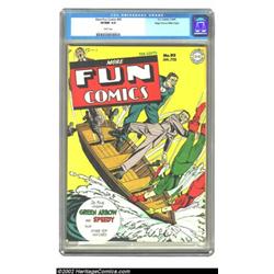 More Fun Comics #95 Mile High pedigree (DC, 1944) CGC VF/NM 9.0 White pages. All issues of this titl