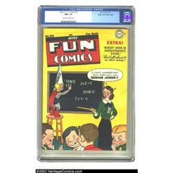 More Fun Comics #118 Mile High pedigree (DC, 1947) CGC NM+ 9.6 Off-white to white pages. Genius Jone