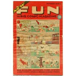 New Fun Comics #6 (DC, 1935) Condition: VG. This final issue of New Fun contains the first installme