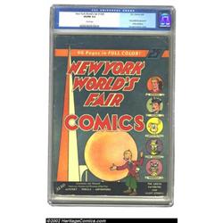 New York World's Fair Comics #nn (1939 Edition) (DC, 1939) CGC VG/FN 5.0 Cream pages. A blond Superm