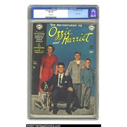 Ozzie and Harriet #1 (DC, 1949) CGC FN- 5.5 White pages. We haven't seen very many copies of this pr