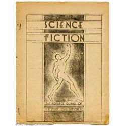 Science Fiction (Fanzine) Group Lot of #2-5 (Siegel and Shuster, 1933). Everyone knows that Superman
