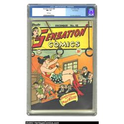 Sensation Comics #48 San Francisco pedigree (DC, 1945) CGC 9.2 NM- White pages. San Francisco pedigr