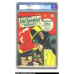 Star Spangled Comics #26 "D" Copy pedigree (DC, 1943) CGC VF/NM 9.0 Off-white pages. An awesome Kirb