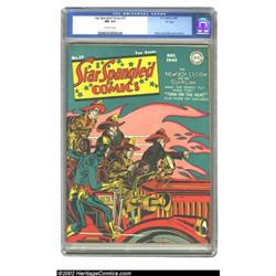 Star Spangled Comics #27 "D" Copy pedigree (DC, 1943) CGC NM 9.4 Off-white pages. Simon and Kirby's.