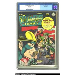 Star Spangled Comics #32 San Francisco pedigree (DC, 1944) CGC NM+ 9.6 White pages. One of our somet