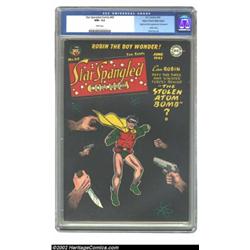 Star Spangled Comics #69 Mile High pedigree (DC, 1947) CGC NM- 9.2 White pages. When you hear "black