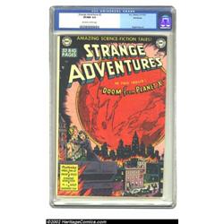 Strange Adventures #2 Bethlehem pedigree (DC, 1950) CGC VF/NM 9.0 Off-white to white pages. Earth fa