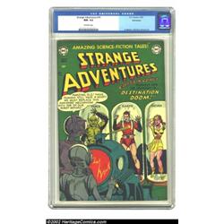Strange Adventures #14 Bethlehem pedigree (DC, 1951) CGC NM- 9.2 Off-white pages. Captain Comet had.