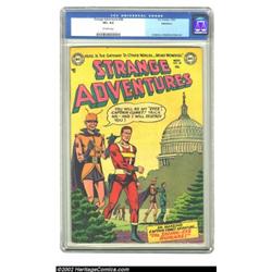 Strange Adventures #38 Bethlehem pedigree (DC, 1953) CGC VF+ 8.5 Off-white pages. Captain Comet was.