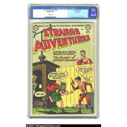 Strange Adventures #42 Bethlehem pedigree (DC, 1954) CGC FN/VF 7.0 Off-white pages. A rare humorous.