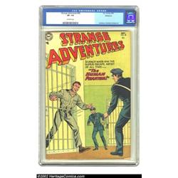 Strange Adventures #48 Bethlehem pedigree (DC, 1954) CGC VF- 7.5 Off-white pages. This copy of the A