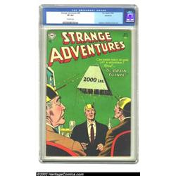 Strange Adventures #49 Bethlehem pedigree (DC, 1954) CGC VF 8.0 Off-white pages. Like other issues o