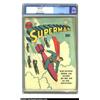 Image 1 : Superman #18 (DC, 1940) CGC VF+ 8.5 Cream to off-white pages. Superman rides his rocket to earth on.