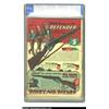 Image 2 : Superman #18 (DC, 1940) CGC VF+ 8.5 Cream to off-white pages. Superman rides his rocket to earth on.