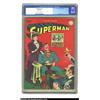Image 1 : Superman #35 (DC, 1945) CGC VF 8.0 Off-white to white pages. On this cover, Superman takes time out.