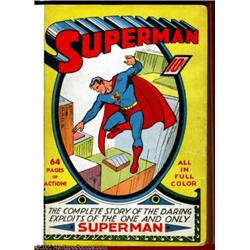 Superman Bound Volume Issues #1-7 (DC, 1939-1940) Overall Condition: GD. This unique bound collectio