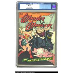 Wonder Woman #16 (DC, 1946) CGC NM- 9.2 Cream to off-white pages. Wonder Woman snares Pluto (no, not