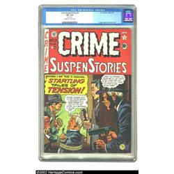 Crime SuspenStories #2 (EC, 1950) CGC VF+ 8.5 Off-white to white pages. Outside of the Gaines file c