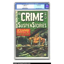 Crime SuspenStories #5 Gaines File pedigree 3/10 (EC, 1951) CGC NM+ 9.6 Off-white to white pages. Th