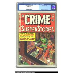 Crime SuspenStories #9 (EC, 1952) CGC VF/NM 9.0 Off-white pages. It's hard to argue with the notion.