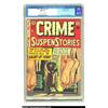 Image 1 : Crime SuspenStories #11 Gaine File pedigree 9/12 (EC, 1952) CGC NM+ 9.6 Cream to off-white pages. Jo