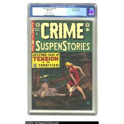 Crime SuspenStories #21 Gaines File pedigree 3/12 (EC, 1954) CGC NM+ 9.6 Off-white to white pages. M