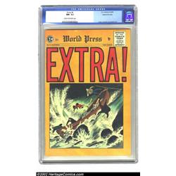 Extra! #4 Gaines File pedigree 1/12 (EC, 1955) CGC NM- 9.2 Cream to off-white pages. EC's days of pu