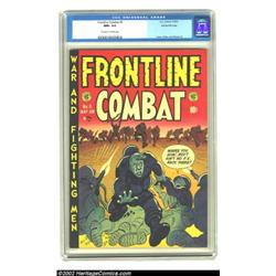 Frontline Combat #6 Gaines File pedigree 6/9 (EC, 1952) CGC NM+ 9.6 Off-white to white pages. It's e
