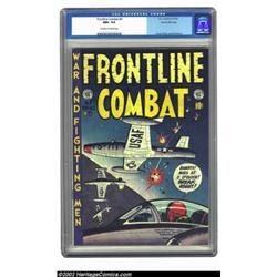Frontline Combat #8 Gaines File pedigree 3/9 (EC, 1952) CGC NM+ 9.6 Off-white to white pages. Of the