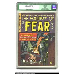 The Haunt of Fear #15 (#1) (EC, 1950) CGC Qualified VG/FN 5.0 Cream to off-white pages. The first ap