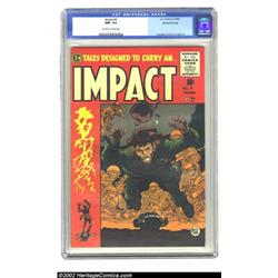 Impact #4 Gaines File pedigree 1/12 (EC, 1955) CGC NM- 9.2 Off-white to white pages. The condition o