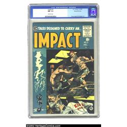 Impact #5 Gaines File pedigree 1/12 (EC, 1955) CGC NM- 9.2 Off-white pages. EC's New Direction came.