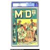 Image 1 : M.D. #4 Gaines File pedigree 1/12 (EC, 1955) CGC NM- 9.2 Off-white pages. Watered-down EC was still.