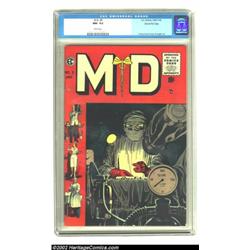 M.D. #5 Gaines File pedigree 12/12 (EC, 1955) CGC NM- 9.2 White pages. Another incredibly powerful c