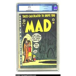 Mad #1 (EC, 1952) CGC VF 8.0 Off-white pages. The full genius of the first satire comic might not ha
