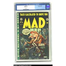 Mad #5 Gaines File pedigree 4/12 (EC, 1953) CGC NM+ 9.6 White pages. Bill Elder created an instant m