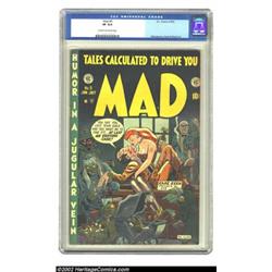 Mad #5 (EC, 1953) CGC VF 8.0 Cream to off-white pages. This is one of those covers that you can real