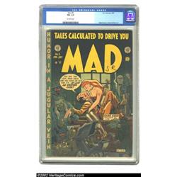 Mad #5 (EC, 1953) CGC FN- 5.5 Off-white pages. This issue is notoriously scarce due to its limited d