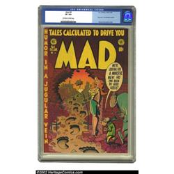 Mad #8 (EC, 1953) CGC VF 8.0 Off-white to white pages. A truly exceptional copy of a truly exception