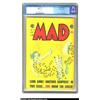 Image 1 : Mad #18 Gaines File pedigree Certificate Missing (EC, 1954) CGC NM- 9.2 Off-white pages. One of the.