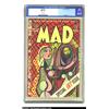 Image 1 : Mad #22 (EC, 1955) CGC NM 9.4 White pages. Kept in a cedar chest since first purchased, this book ha