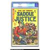 Image 1 : Saddle Justice #5 (EC, 1949) CGC VF 8.0 Cream to off-white pages. Overstreet notes this title to be.