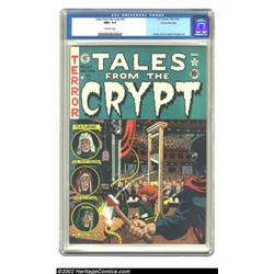 Tales From the Crypt #27 Gaines File pedigree 1/12 (EC, 1951) CGC NM+ 9.6 Off-white pages. Wally Woo
