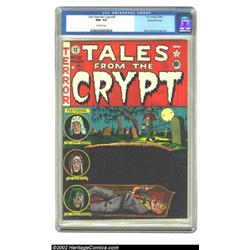Tales From the Crypt #28 Gaines File pedigree 1/12 (EC, 1952) CGC NM+ 9.6 Off-white pages. The blood
