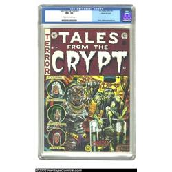 Tales From the Crypt #33 Gaines File pedigree 1/12 (EC, 1952) CGC NM+ 9.6 Cream to off-white pages..
